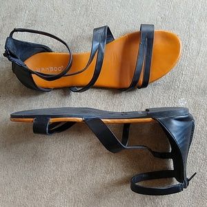 Black Strap Sandal